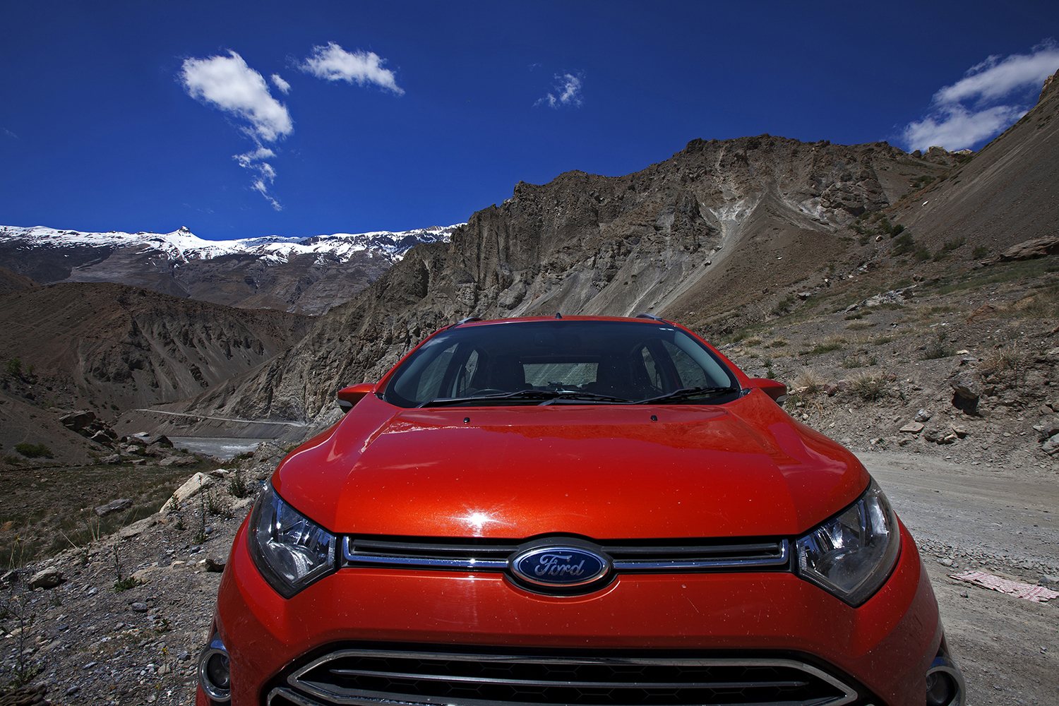 1 Road to Spiti Valley in Ford Ecosport